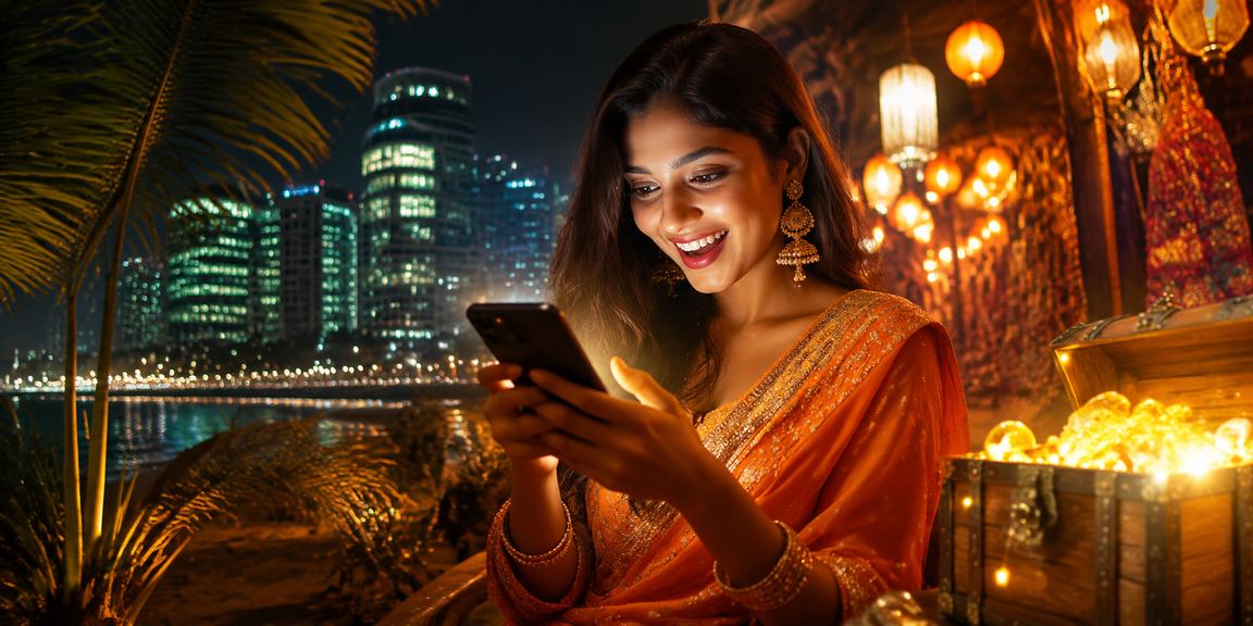 Register at 12426 for mobile casino games Mobile casino gaming on a beach in India